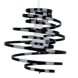 ValueLights Bensson Black Ceiling Pendant Shade - thumbnail 2