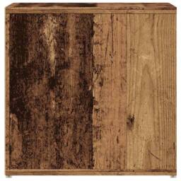 Berkfield Home Box Drawer Old Wood 40.5x40x40 cm Engineered Wood in Brown - thumbnail 5