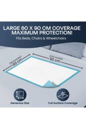 Tanness Disposable Incontinence Bed Pads with Waterproof Protection Pack of 50 - thumbnail 4