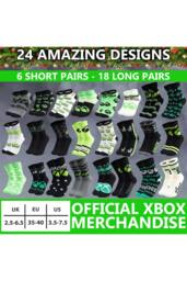 Xbox Advent Calendar Socks UK 2.5-6 Christmas Gift - thumbnail 6