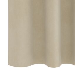 Berkfield Home Blackout Curtains with Top Tape 2 pcs Cream Velvet - thumbnail 5