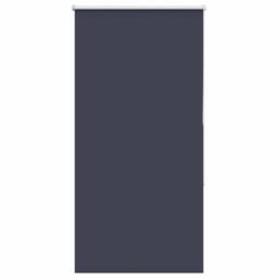 Berkfield Home Roller Blind Blackout Marine 80x175 cm Fabric Width 75.7 cm Polyester in Dark Navy