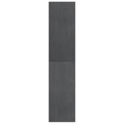 Berkfield Home Book Cabinet Room Divider Grey 40x30x135.5 cm Pinewood - thumbnail 6