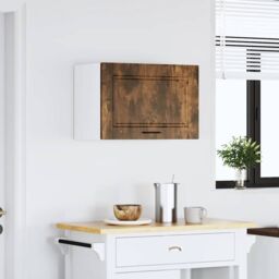 Berkfield Home Kitchen Wall Cabinet Porto Smoked Oak Engineered Wood in Brown - thumbnail 3