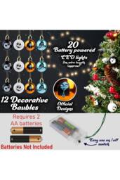 Disney The Nightmare Before Christmas Xmas Tree with Baubles Gift in Green - thumbnail 3
