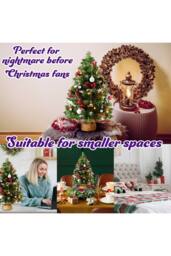 Disney The Nightmare Before Christmas Xmas Tree with Baubles Gift in Green - thumbnail 4