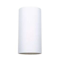 Happy Homewares Contemporary & Stylish Linen Fabric Lamp Shade in White - Size: 6 inches - thumbnail 1