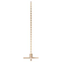 Berkfield Home Wooden Christmas Tree for Decoration 180 cm Solid Wood Pine in Brown - thumbnail 4