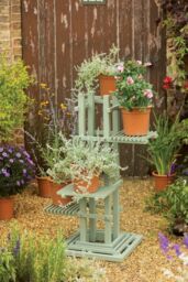 Norfolk Leisure Lifestyle Verdi Plant Stand in Green - thumbnail 1