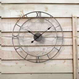 Marco Paul 60cm Roman Numerals Skelton Clock Indoor & Outdoors in Gold - thumbnail 4