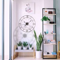 Marco Paul 60cm Roman Numerals Skelton Clock Indoor & Outdoors in Gold - thumbnail 5