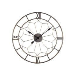 Marco Paul 60cm Roman Numerals Skelton Clock Indoor & Outdoors in Gold - thumbnail 2