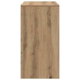 Berkfield Home Modern Writing Desk Artisan oak Engineered wood 80 x 40 x 76 cm in Brown - thumbnail 6