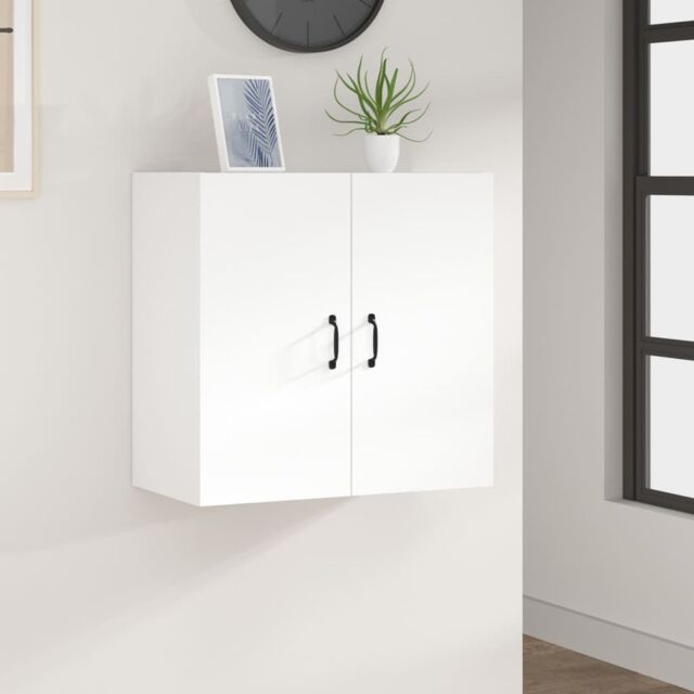 Berkfield Home Wall Cabinet White 60x31x60 cm Engineered Wood - Size: 60 x 31 x 60 cm - image 1