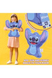 Disney 3D Stitch Cushion in Blue - thumbnail 3