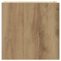 Berkfield Home 6 Piece TV Cabinet Set Wall-mounted Artisan Oak Engineered Wood in Brown - thumbnail 7