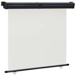 Berkfield Home Balcony Side Awning 160x250 cm Cream