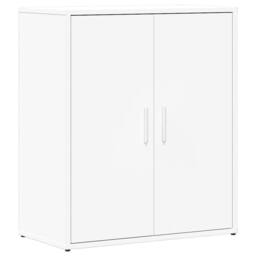 Berkfield Home Sideboard White 60x31x70 cm Engineered Wood - Size: 60 x 31 x 70 cm - thumbnail 3