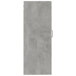 Berkfield Home Hanging Cabinet Concrete Grey 35x34x90 cm Engineered Wood - Size: 35 x 34 x 90 cm - thumbnail 6
