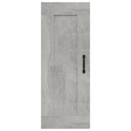 Berkfield Home Hanging Cabinet Concrete Grey 35x34x90 cm Engineered Wood - Size: 35 x 34 x 90 cm - thumbnail 5