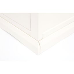 Cabinet Bits Castelli 6 Drawer Chest of Drawers Wood Knob in Off-White - thumbnail 6