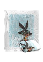 Warner Brothers Looney Tunes Officially Licensed Silky Touch Super Soft Throw Blanket 152 x 127 cm in White - thumbnail 2