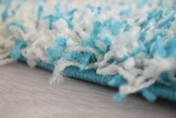 Bravich LTD Blended Thick Shaggy Rug - California in Teal - Size: 200 cm x 290 cm - thumbnail 8