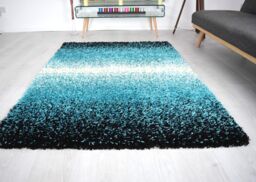 Bravich LTD Blended Thick Shaggy Rug - California in Teal - Size: 200 cm x 290 cm - thumbnail 3