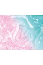 Origin Murals Flowing Marble Pink Wall Mural - Size: W350 cm x H280 cm - thumbnail 2