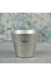 KDMD Silver Mayfair Long Tom Planter Medium - thumbnail 2