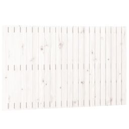 Berkfield Home Wall Headboard White 140x3x90 cm Solid Wood Pine - Size: 140 x 3 x 90 cm - thumbnail 2