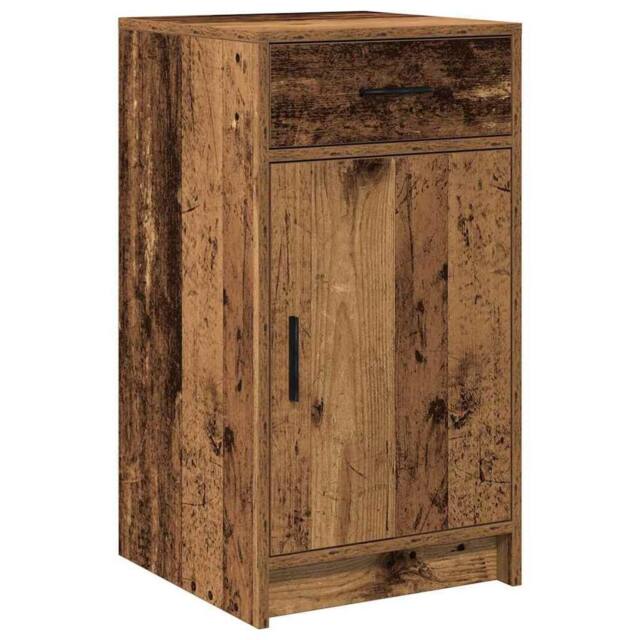 Berkfield Home Sideboard Old Wood 40x41x75 cm Engineered Wood in Brown - Size: 40 x 41 x 75 cm - image 1