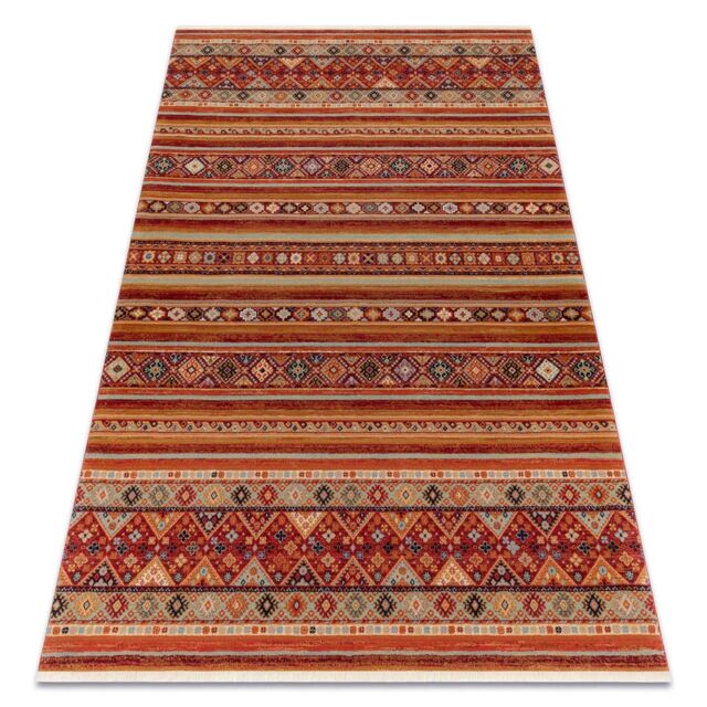 RugsX Wool Keshan Rug in Gold - Size: 120 cm x 145 cm - image 1