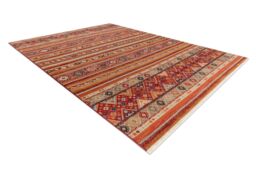 RugsX Wool Keshan Rug in Gold - Size: 120 cm x 145 cm - thumbnail 3
