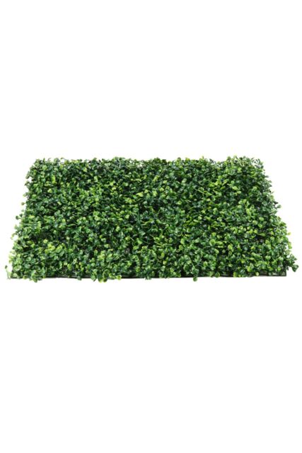 Living and Home 6 Pcs Artificial Boxwood Plant Panel Wall Decoration Privacy Hedge Screen in Green