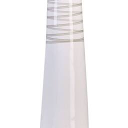 Wyld and Coco Terracotta Co Handcrafted White Decorative Vase Modern Gloss Finish - thumbnail 2