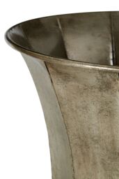Orsina Reza Oversized Antique Planters - Set of 3 in Silver - thumbnail 4