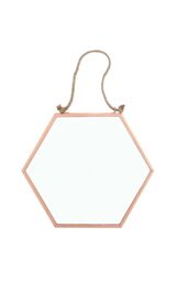 KDMD Small Geometric Mirror in Pink - thumbnail 1