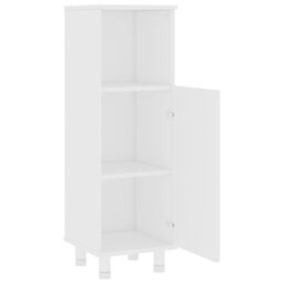 Berkfield Home Bathroom Cabinet White 30x30x95 cm Engineered Wood - Size: 30 x 30 x 95 cm - thumbnail 4
