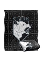 Warner Brothers Game Of Thrones Officially Licensed Silky Touch Super Soft Throw Blanket 152 x 127 cm in White - thumbnail 2