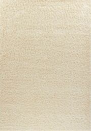 Desire Rugs Modern Elegant Soft Shaggy Rug for Living Rooms - Stylish Area Rugs in Ivory - Size: 60 cm x 110 cm - thumbnail 2