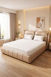 Living and Home Cozy Breathable Quilted Foam Spring Mattress in White - Size: Single - thumbnail 3