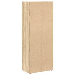 Berkfield Home Bookcase Sonoma Oak 40x24x102 cm Engineered Wood in Brown - Size: 40 x 24 x 102 cm - thumbnail 7