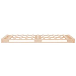 Berkfield Home Pallet Bed 90x200 cm Solid Wood Pine in Brown - thumbnail 6