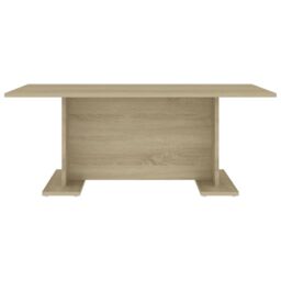 Berkfield Home Coffee Table Sonoma Oak 103.5x60x40 cm Engineered Wood in Brown - thumbnail 4