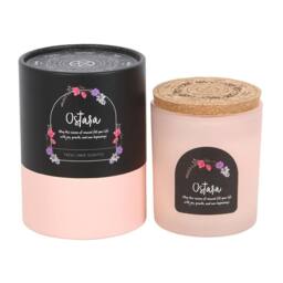 Something Different Wheel Of The Year Linen Fresh Ostara Candle & Holder in Off-White - thumbnail 3