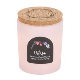 Something Different Wheel Of The Year Linen Fresh Ostara Candle & Holder in Off-White - thumbnail 2