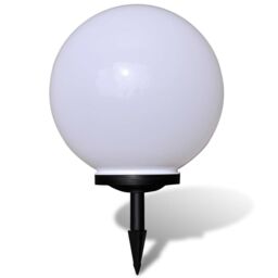 Berkfield Home Outdoor Pathway Lamp LED 40 cm with Ground Spike in White - thumbnail 3
