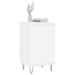 Berkfield Home Sideboards 2 pcs White 40x35x70 cm Engineered Wood - Size: 40 x 35 x 70 cm - thumbnail 3