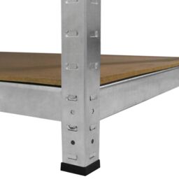 Monstershop Monster Racking Galwix Workbench Shelving Unit in Silver - thumbnail 6